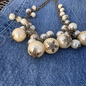 Elegant Cream Pearl Necklace